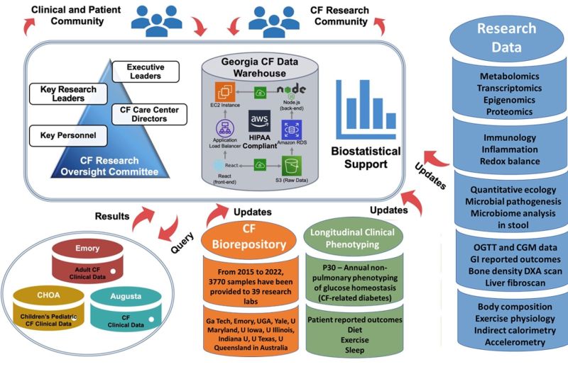 GA CF Data Warehouse Structure