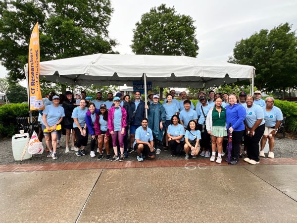 CF-AIR, CF@LANTA, and the CF Care Team at the Cystic Fibrosis Foundation's Great Strides Atlanta event on May 17, 2025. CF-AIR, CF@LANTA, and the CF Care Team at the Cystic Fibrosis Foundation's Great Strides Atlanta event on May 17, 2025.